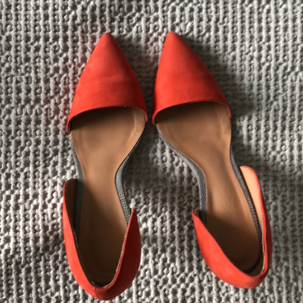 Gwen stefani brand “Lamb” orange pumps